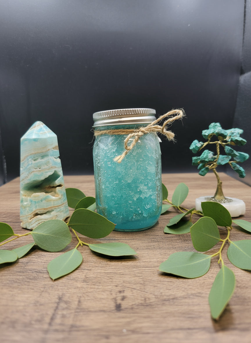 Eucalyptus Bath Salts - Triple Moon Massage LLC 