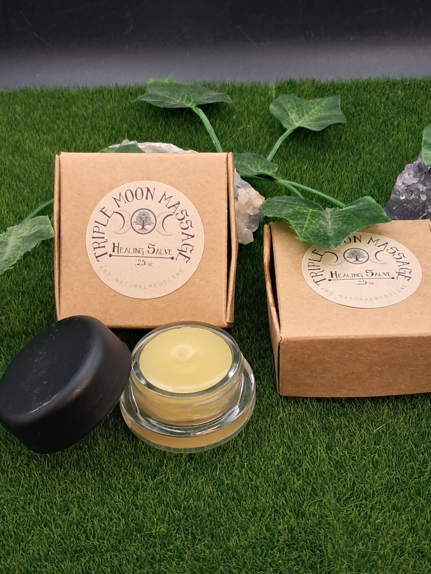 Herbal Skin Salve - Triple Moon Massage LLC 