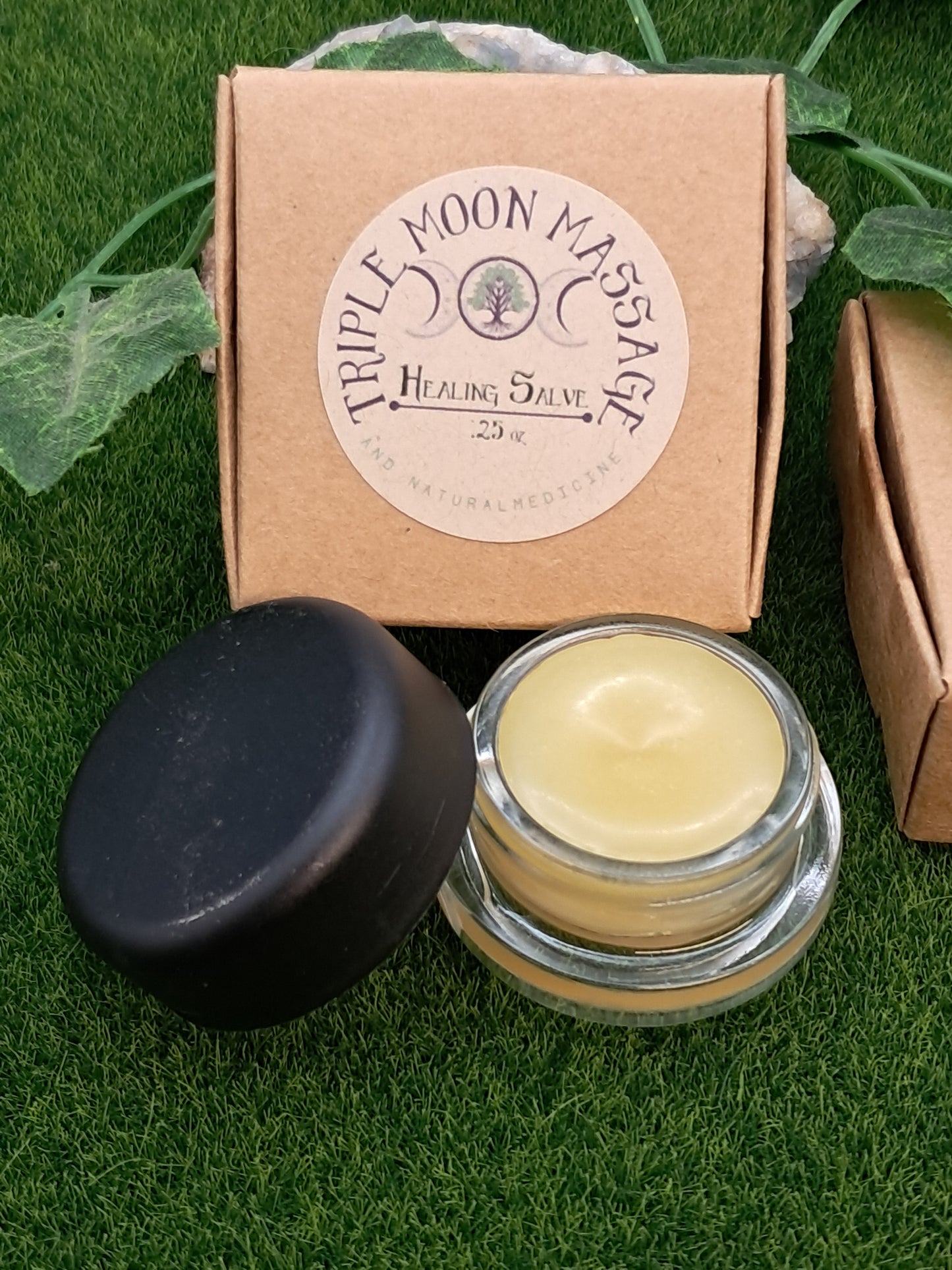 Herbal Skin Salve - Triple Moon Massage LLC 