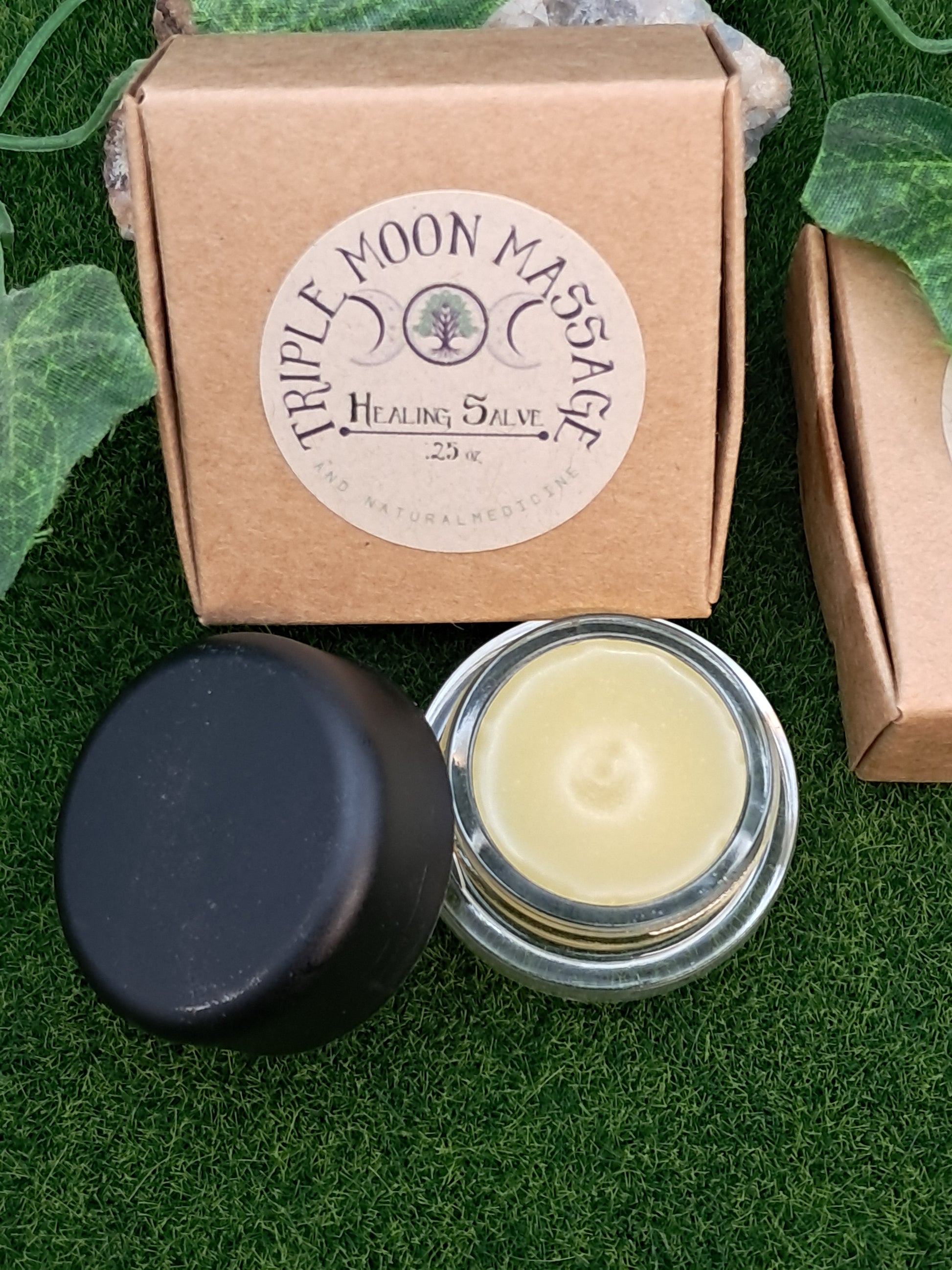 Herbal Skin Salve - Triple Moon Massage LLC 