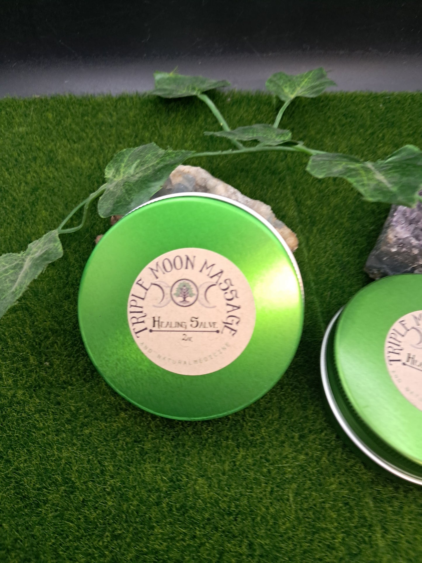 Herbal Skin Salve - Triple Moon Massage LLC 