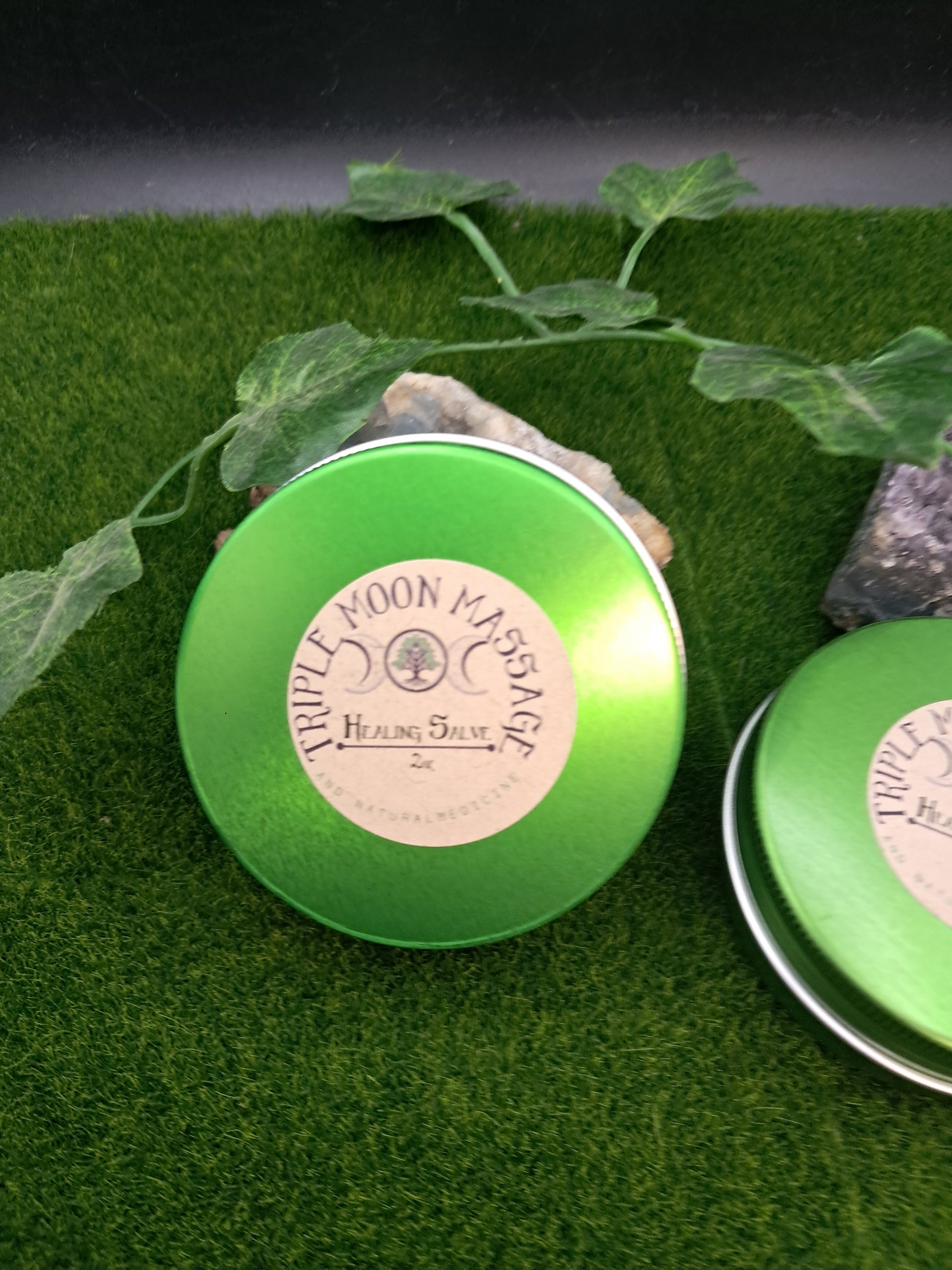 Herbal Skin Salve - Triple Moon Massage LLC 