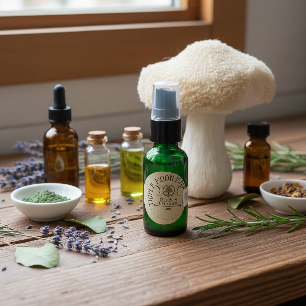 Olie-gebaseerde gesigsreiniger