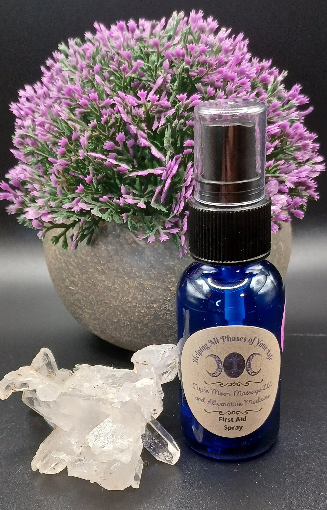 First Aid Spray 1 oz - Triple Moon Massage LLC 
